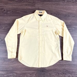 Ralph Lauren Button Down Long Sleeve Shirt Size 10 boys